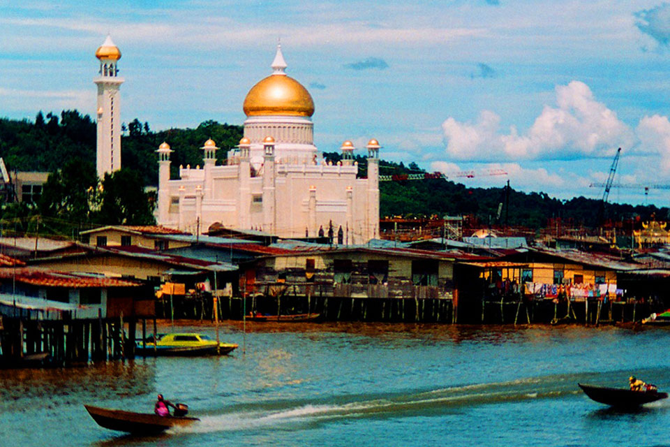 Làng nổi Kampong ayer