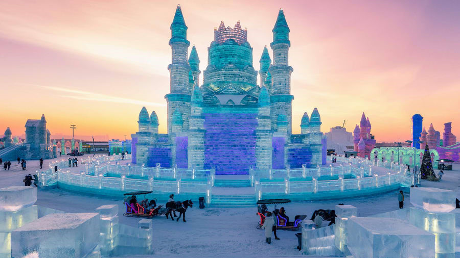TOUR TRUNG QUỐC MÙA ĐÔNG (MÙA NOEL ) 2026 CÁP NHĨ TÂN –YABULI -  LÀNG TUYẾT HƯƠNG – TRANG VIÊN VOLGA  06 NGÀY 05 ĐÊM KHỞI HÀNH TỪ HÀ NỘI TP HỒ CHÍ MINH 