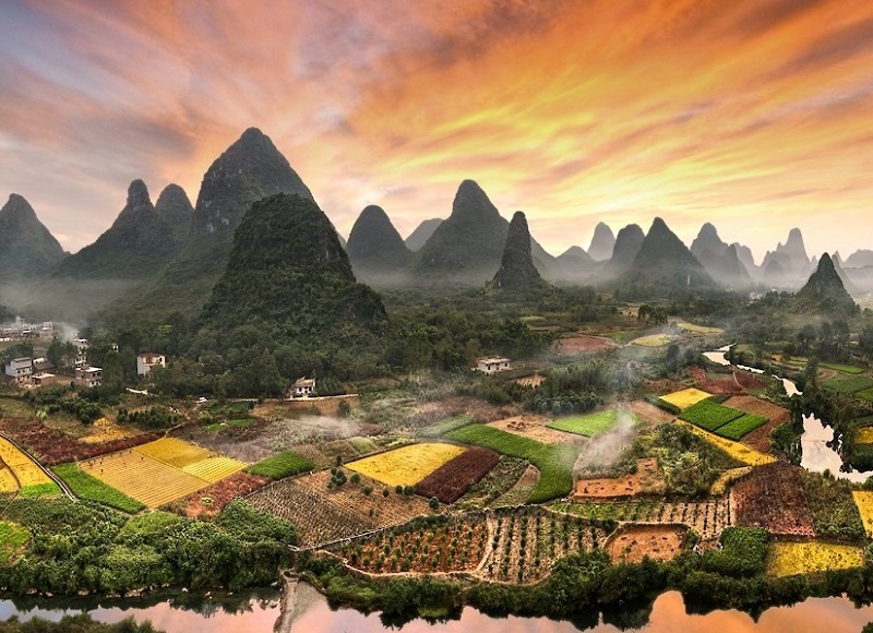 TOUR TRUNG QUỐC ĐƯỜNG BAY GIÁ RẺ HÀ NỘI – QUẾ LÂM – DƯƠNG SÓC TOUR NO SHOPPING - MIỄN VISA 5 NGÀY 4 ĐÊM 
