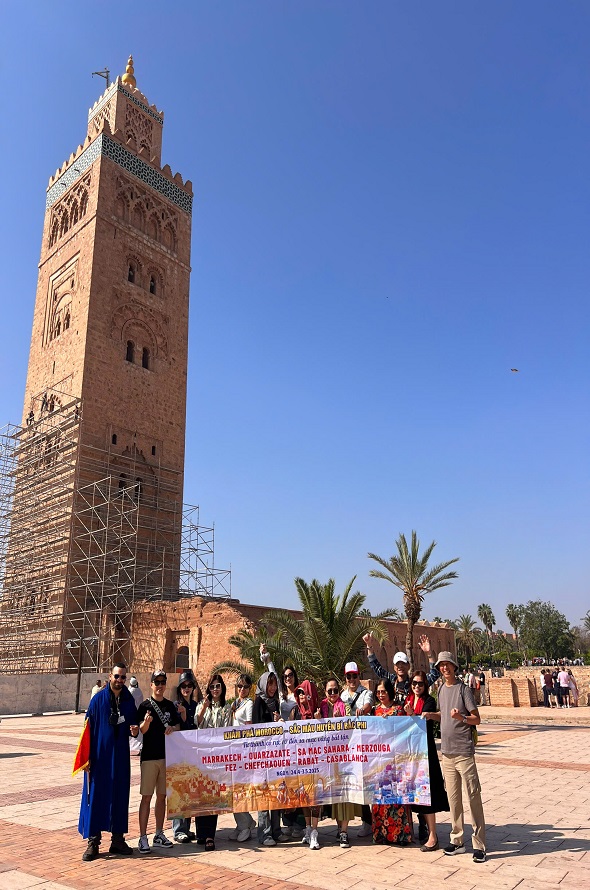 HÀNH TRÌNH ĐỘC LẠ CHÂU PHI TOUR MAROC (MOROCCO) 8 NGÀY 7 ĐÊM FULL ĐIỂM CASABLANCA – RABAT - MARRAKECH -SA MẠC SAHARA KHỞI HÀNH TỪ TP HỒ CHÍ MINH VÀ HÀ NỘI 